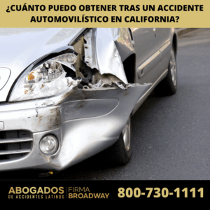¿Cuánto Puedo Obtener Tras un Accidente Automovilístico en California?