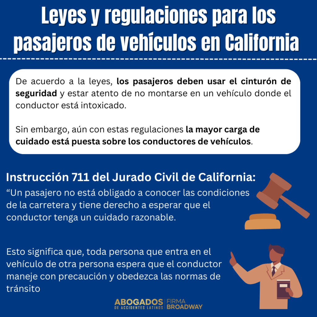 leyes-para-pasajeros-vehículos-california