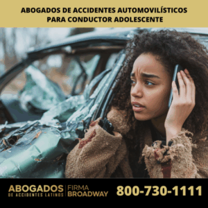 abogados de accidentes automovilísticos para conductor adolescente
