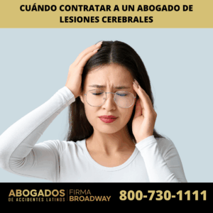 Cuándo contratar a un Abogado de lesiones cerebrales