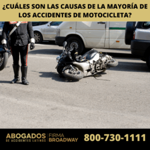 ¿Cuáles son las Causas de la Mayoría de los Accidentes de Motocicleta en California?