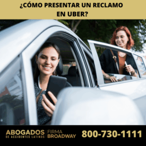 ¿Cómo presentar un reclamo
 en Uber?