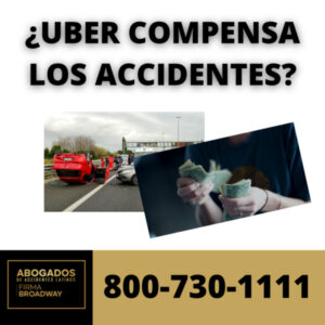 ¿Uber compensa los accidentes