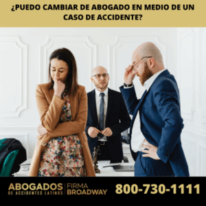 ¿Puedo Cambiar de Abogado en Medio de un Caso de Accidente