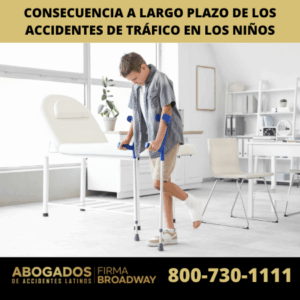 Consecuencia a Largo Plazo de los Accidentes de Tráfico en los Niños