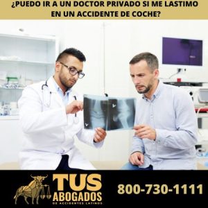 médico privado por accidente