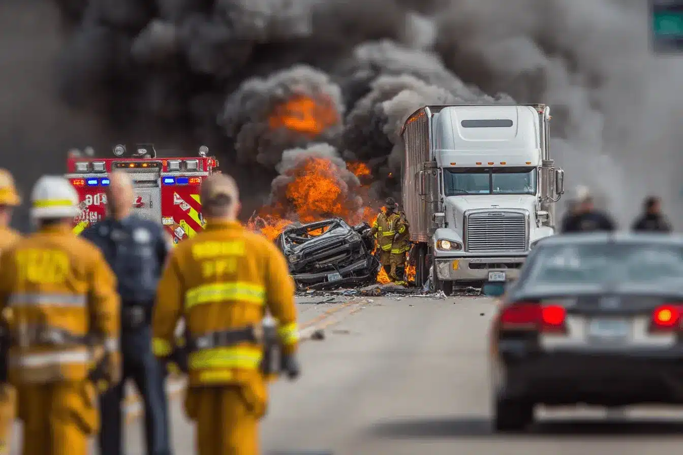 Abogados de accidentes de 18 ruedas en Anaheim